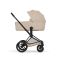 Cybex Priam 5 Kinderwagen 2 in 1 Comfort | Cozy Beige | Beige | Matt Black