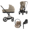 Cybex Priam Kinderwagen 4 In 1 Rosegold Cozy Beige