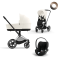 Cybex Priam Kinderwagen 3 In 1 Off White Light Beige Kies Kleur Frame Met Cybex Autostoel Cloud T