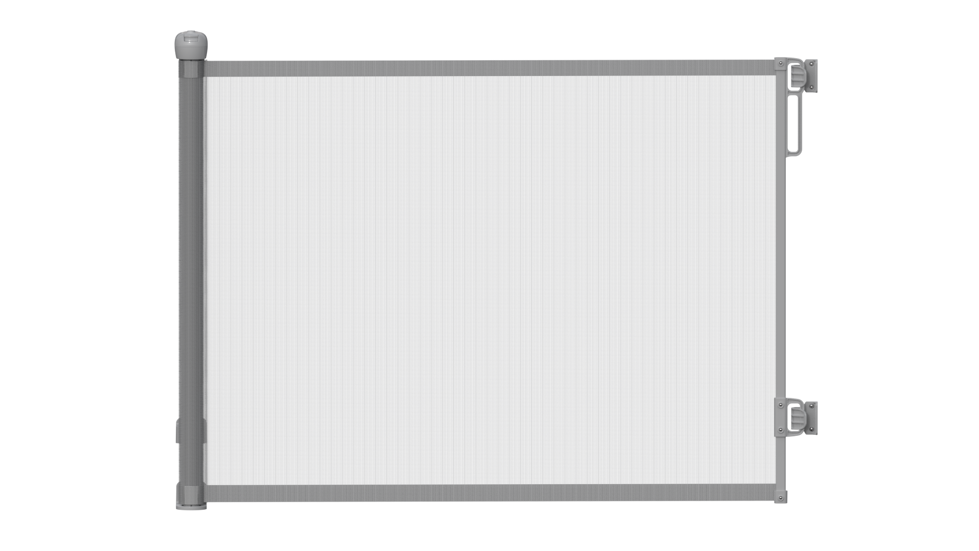 Cabino Oprolbaar Veiligheidshek Grijs