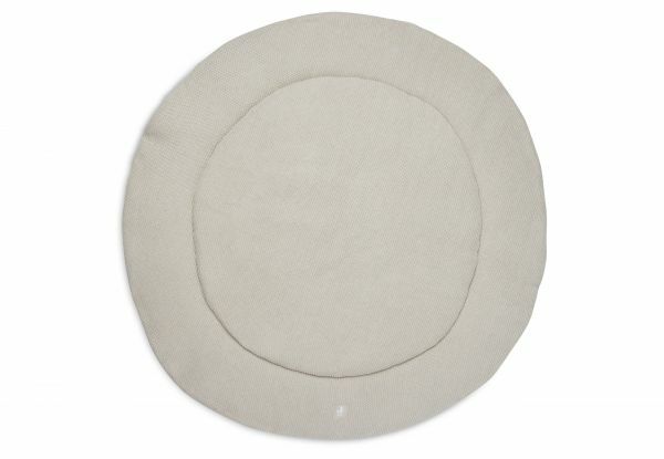 Jollein Boxkleed Rond Basic Knit  Nougat ⌀ 95 cm