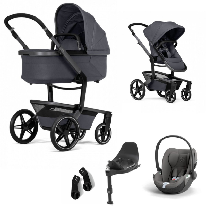 Joolz Kinderwagen 3 In 1 Day5 Stone Grey + Isofix Base