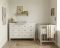 Born Lucky Babykamer Wit 2 Delig Baby Bed Mees + Commode Bretagne