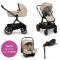 Nuna Kinderwagen 3 in 1 DEMI™ next Biscotti + Autostoel PIPA™ next + Nuna Base CURV