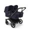 Bugaboo Donkey 6 Tweeling Kinderwagen Twin Black | Deep Indigo