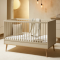 Quax Ledikant Flow Clay & Oak 60 x 120 cm