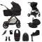 Silver Cross Kinderwagen 4 in 1 Reef 2 Special Edition Espresso Iconic Black + GRATIS Accessoire Pakket