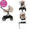 Nuna Kinderwagen 4 in 1 DEMI™ next Biscotti + Autostoel PIPA™ next + Nuna 360° base