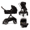 Nuna Kinderwagen 3 in 1 DEMI™ next Caviar (incl. Meerijdplankje) + Autostoel PIPA™ next