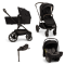 Nuna TRIV™ lx Kinderwagen 3 in 1 Caviar + Autostoel PIPA™ next + BASE™ curv