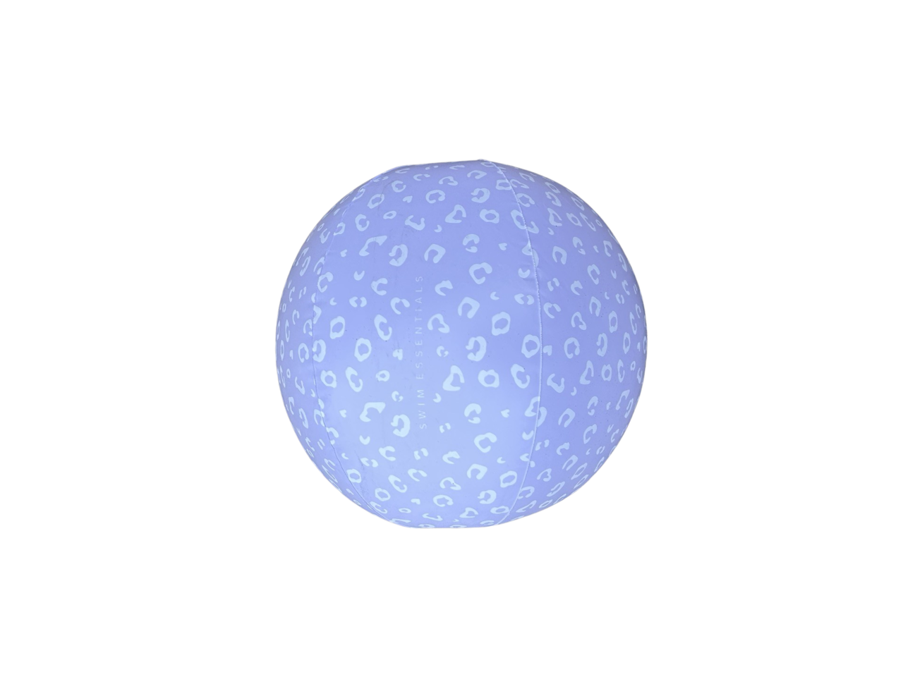 Swim Essentials Strandbal Lila Leopard 51 cm