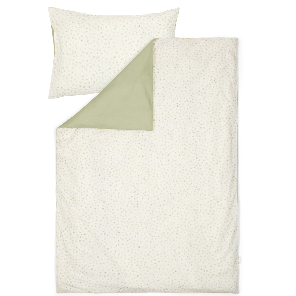 Little Dutch Dekbedovertrek 1-persoons Blueberry Leaves 140x200 cm