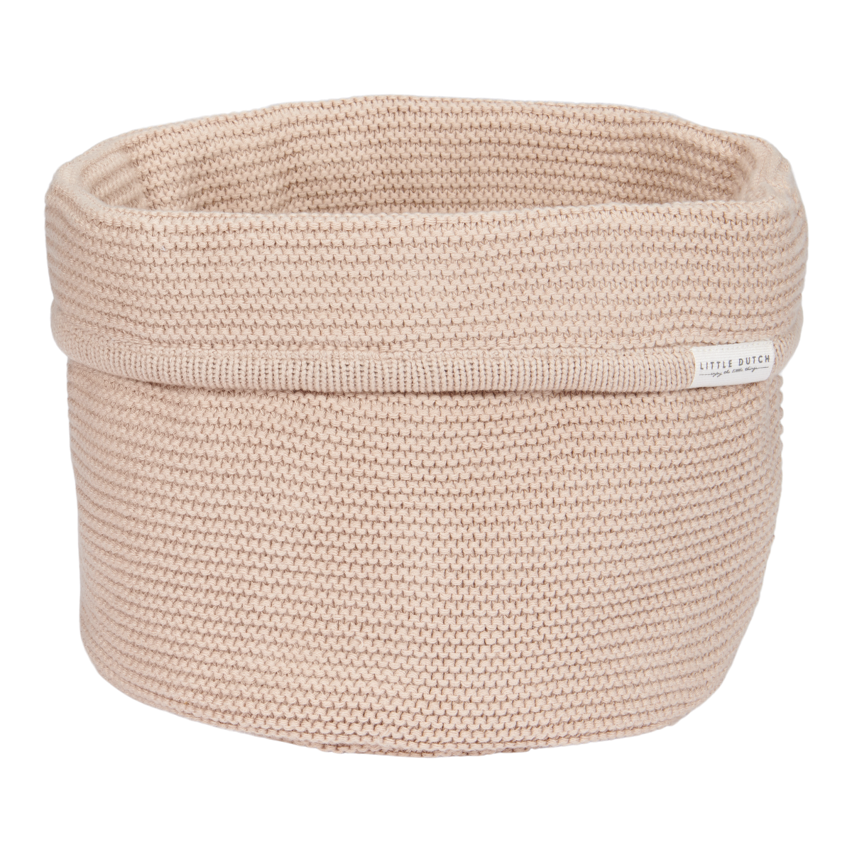 Little Dutch Gebreid Commodemandje Rond Beige