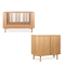 Quax Meegroei Babykamer Yume 2-delig Natural Ash 140x70
