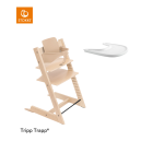 Stokke® Kinderstoel Tripp Trapp® Natural + Baby Set™ + GRATIS Tray