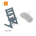Stokke® Kinderstoel Tripp Trapp® Fjord Blue + Newborn Set™