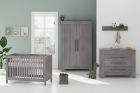 Born Lucky Babykamer 3 Delig Nevada Grijs Zwart