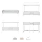 Lifetime 4 In 1 Bed In Combinatie Met Dakcontructie + Rolbodem