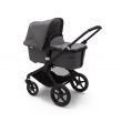 Bugaboo Kinderwagen 2 in 1 Fox Compleet Black Grey Melange