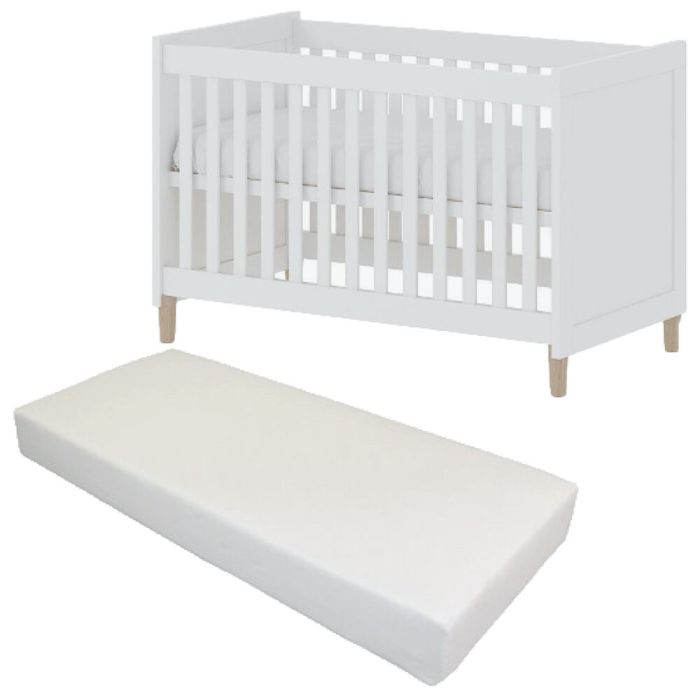 Bed 90x200 inclusief lattenbodem Blandine Wood