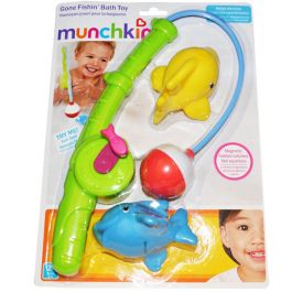 Munchkin gone top fishin bath set