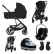 Cybex Kinderwagen 3 in 1 Balios S Lux Set L Moon Black | Black
