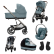 Cybex Kinderwagen 3 in 1 Balios S Lux Set L Stormy Blue | Light Blue