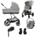 Cybex Kinderwagen 3 in 1 Balios S Lux Set M Stone Grey | Mid Grey