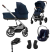 Cybex Kinderwagen 3 in 1 Balios S Lux Set M Ocean Blue | Navy Blue