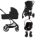 Cybex Kinderwagen 3 in 1 Balios S Lux Set S Moon Black | Black