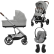 Cybex Kinderwagen 3 in 1 Balios S Lux Set S Stone Grey | Mid Grey