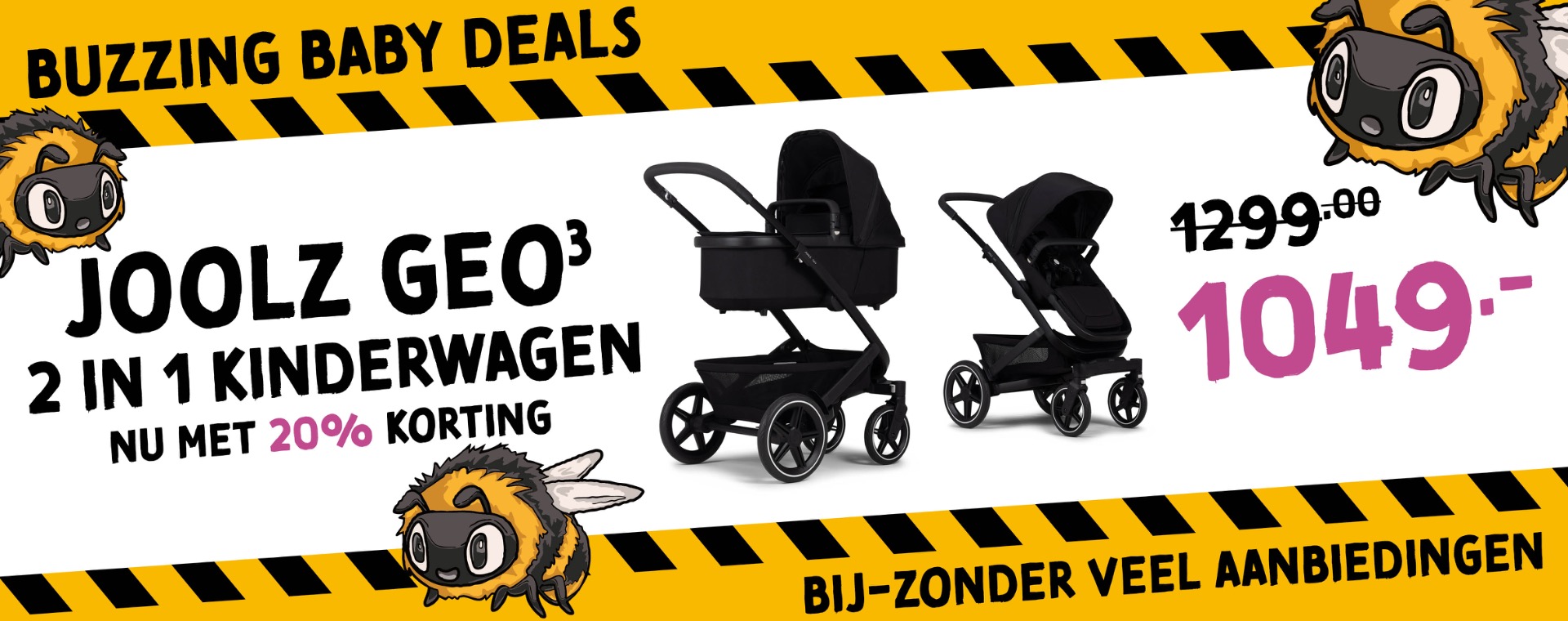 Joolz Geo3 2 in 1 kinderwagens | Baby & Tiener Megastore