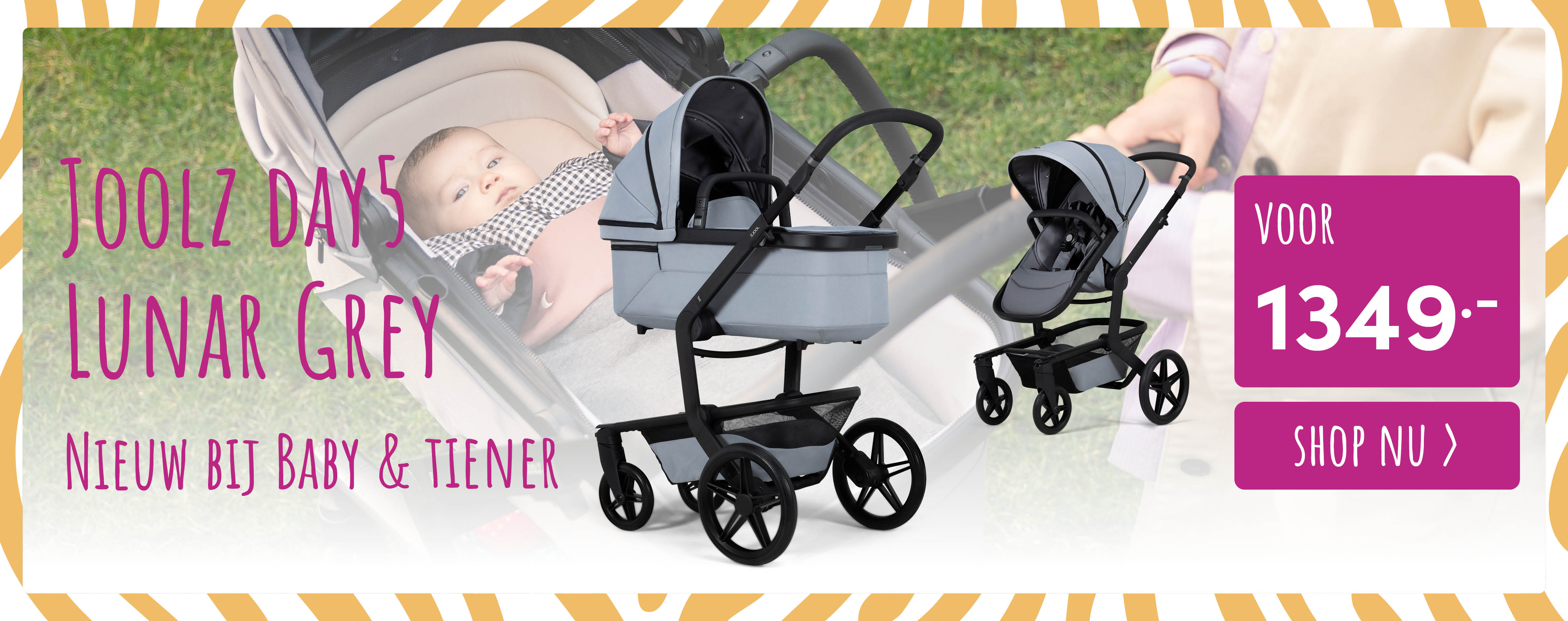 Joolz Kinderwagen 2 In 1 Day5 Special Lunar Grey | Baby & Tiener Megastore