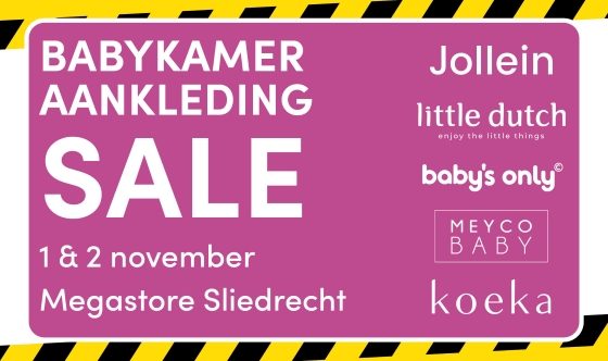 Babykamer aankleding sale | Baby & Tiener Megastore