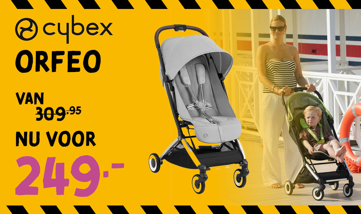 Cybex Buggy Orfeo Fog Grey | Baby & Tiener Megastore