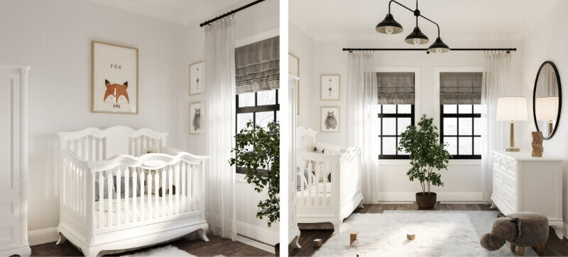 Born Lucky babykamer Romance