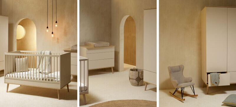 Quax babykamer Flow Clay & Oak